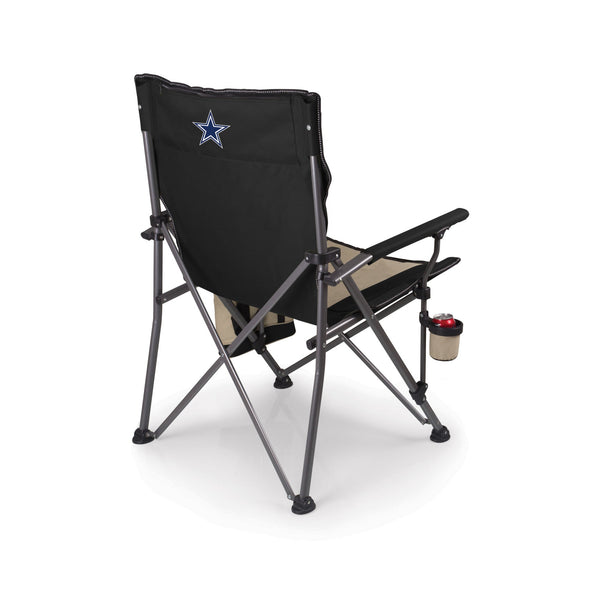 Dallas Cowboys - Logo - Big Bear XXL Camping Chair with Cooler, (Black)