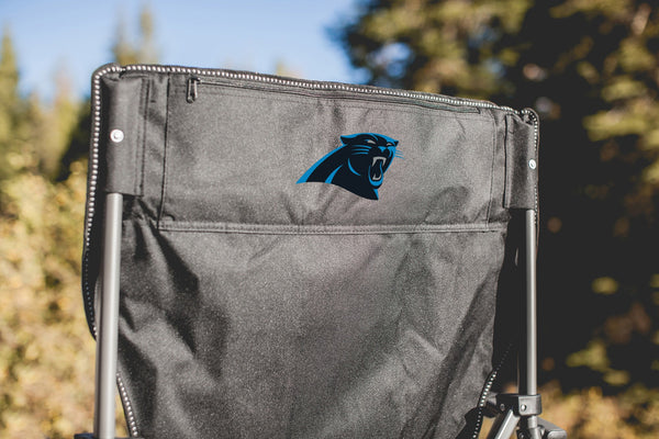 Carolina Panthers - Logo - Big Bear XXL Camping Chair with Cooler, (Black)