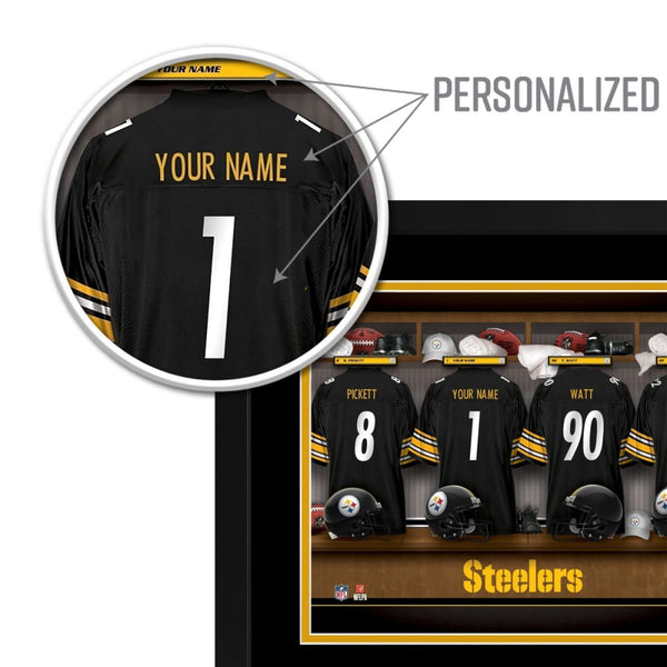 Pittsburgh Steelers Custom Print Locker Room Wall Art