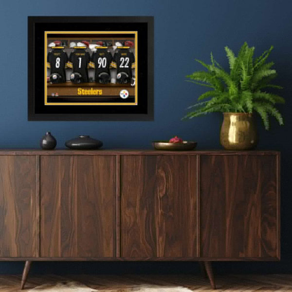 Pittsburgh Steelers Custom Print Locker Room Wall Art