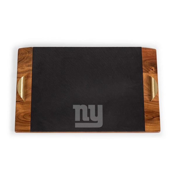 NEW YORK GIANTS - COVINA ACACIA AND SLATE SERVING TRAY