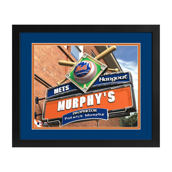 New York Mets Custom Print Hangout Sign