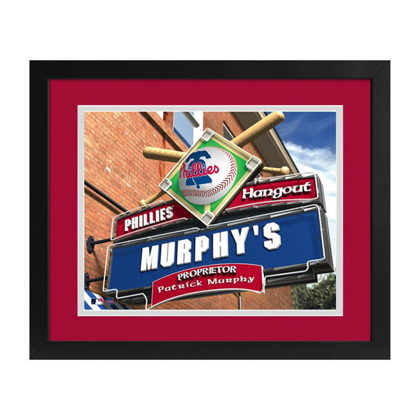 Philadelphia Phillies Custom Print Hangout Sign