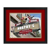 San Francisco 49ers Custom Print Hangout Sign