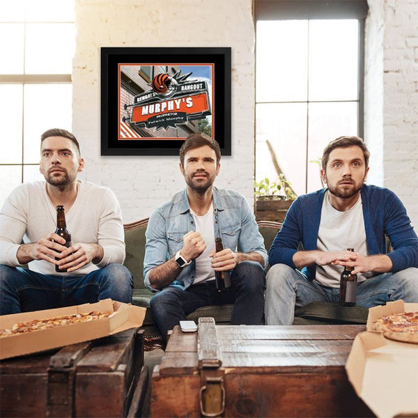 Cincinnati Bengals Custom Print Hangout Sign
