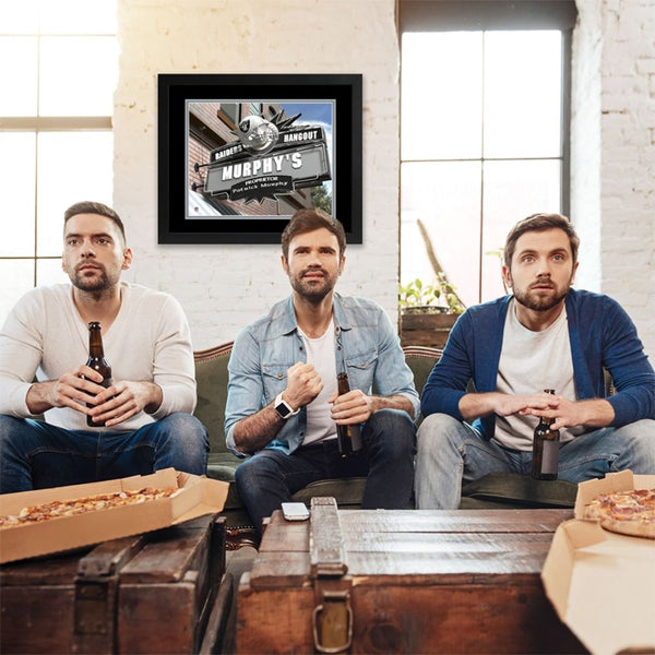 Las Vegas Raiders Custom Print Hangout Sign