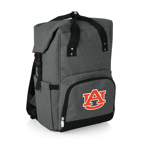 AUBURN TIGERS - ON THE GO ROLL-TOP BACKPACK COOLER