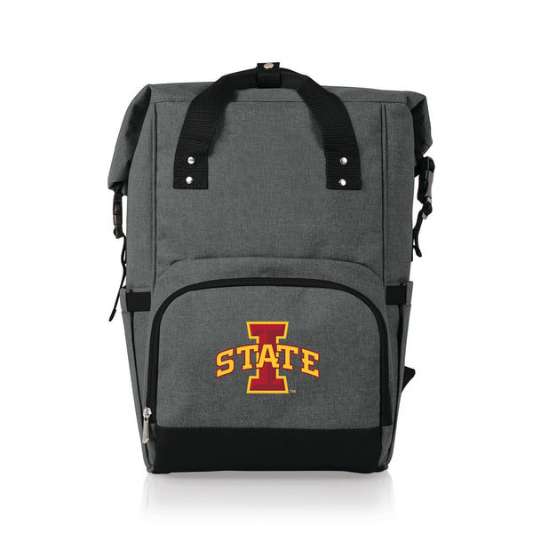 IOWA STATE CYCLONES - ON THE GO ROLL-TOP BACKPACK COOLER