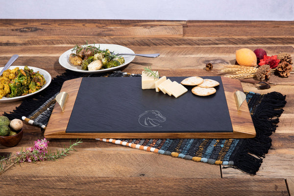 BOISE STATE BRONCOS - COVINA ACACIA AND SLATE SERVING TRAY