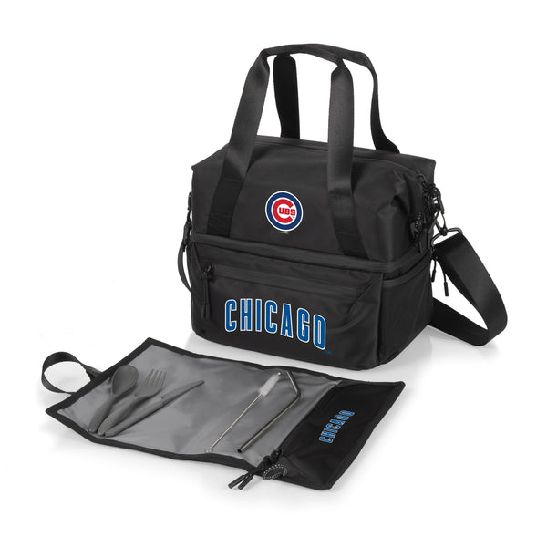 CHICAGO CUBS - TARANA LUNCH BAG COOLER WITH UTENSILS