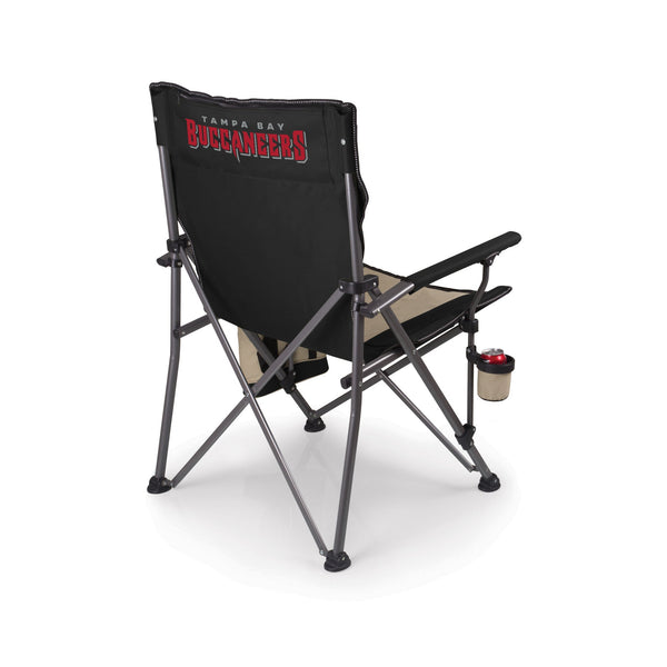 Tampa Bay Buccaneers - Big Bear XXL Camping Chair with Cooler, (Black)