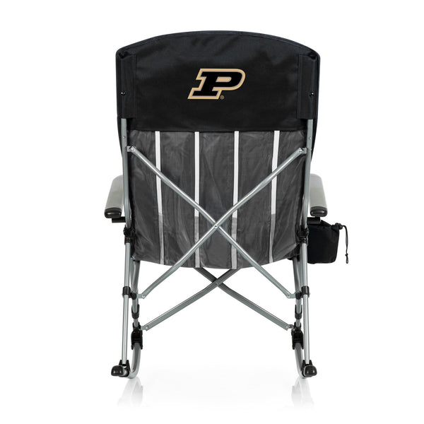 PURDUE BOILERMAKERS - OUTDOOR ROCKING CAMP CHAIR