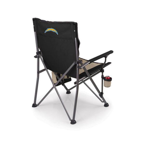Los Angeles Chargers - Logo - Big Bear XXL Camping Chair with Cooler, (Black)