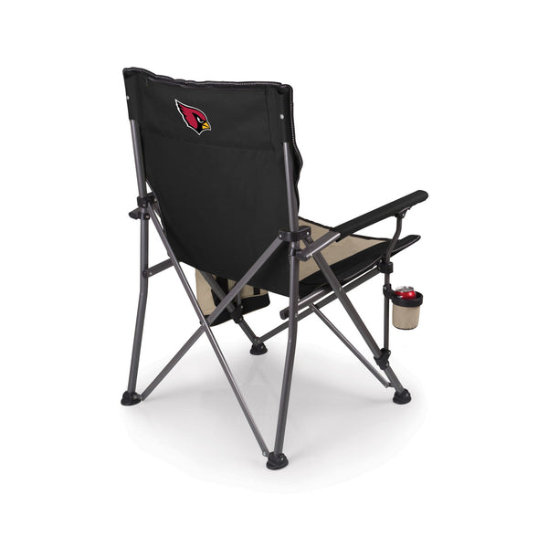 Arizona Cardinals - Logo - Big Bear XXL Camping Chair with Cooler, (Black)