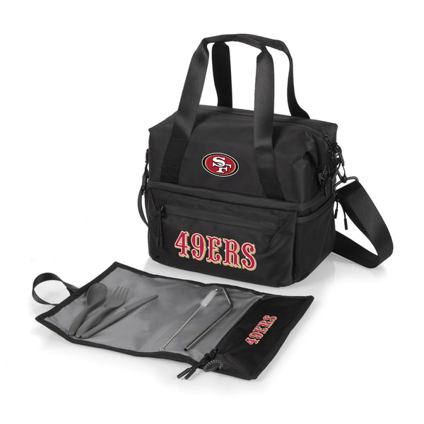 SAN FRANCISCO 49ERS - TARANA LUNCH BAG COOLER WITH UTENSILS