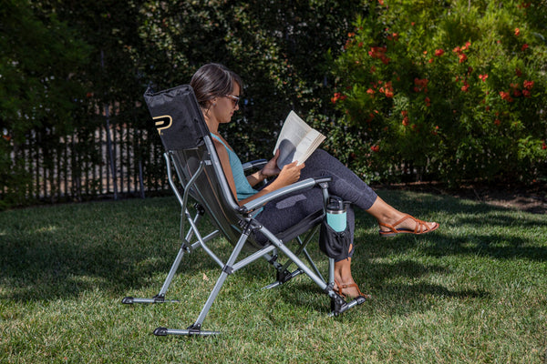 PURDUE BOILERMAKERS - OUTDOOR ROCKING CAMP CHAIR