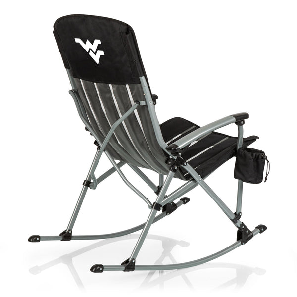 WEST VIRGINIA MOUNTAINEERS - OUTDOOR ROCKING CAMP CHAIR
